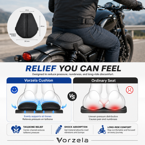 RideRelief Gel Cushion